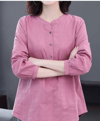长袖衬衫女设计感小众2021秋装新款法式纯色